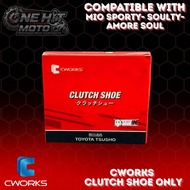 CWORKS CLUTCH SHOE ONLY FOR MIO SPORTY/SOULTY AMORE SOUL