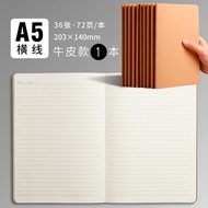 B5 Notebook Dày A4 Dải Vuông Tiếng Anh Trang Trắng B5 Notebook Dày A5 Bìa Cứng Bìa Da Bìa Có Thể Tùy