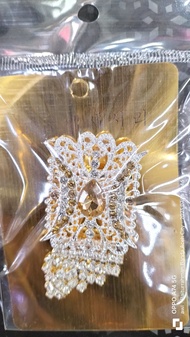 Bros Pin Fashion Motif Pintu Aceh Ukuran Besar