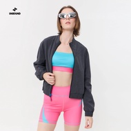 COMET ZIPPER REVERSIBLE JACKET-HEATER เสื้อแจ็คเก็ตสีเทาผู้หญิง