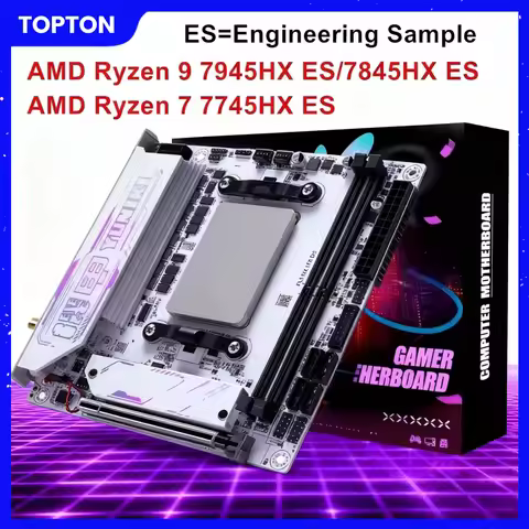 AMD Gaming NAS Motherboard Ryzen 9 7945HX ES 7845HX ES R7 7745HX ES 2.5G LAN 2*M.2 NVMe 4*SATA PCIe4