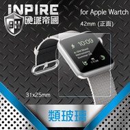 INPORE Hardcore Empire Apple i Watch 42mm 9H Glass Protector [One Set Two Items] Share with Series 2
