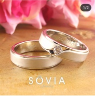 cincin couple perak indah