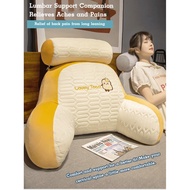 Summer Ice Silk Pillow Ice Beans Bedside Cushion Cartoon Sofa Pillow Back Soft Large Backrest Bedroo