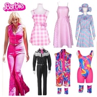 Barbie Movie Cosplays Retro Costume Kids Boys Girl and Adults Kent and Barbie Movie Costume