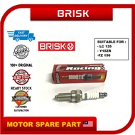 BRISK SILVER RACING SPARK PLUG Y15ZR Y15 Y15Z LC135 FZ150