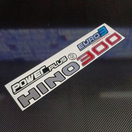 sticker hino 300 power plus euro 3