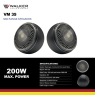 Loa Walker VM30 Bộ 2 Loa Trung tần 3 Inch Chất Lượng Cao cho Xe Hơi - Tweeter Hifi Đặt Taplo đẳng cấ