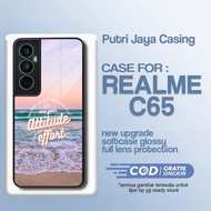 Latest Realme C65 Case English Quotes Realme C65 Casing Softcase Hardcase Glossy Realme Putri Kesing