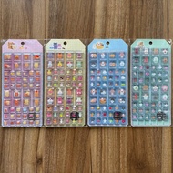 Cute Twinkle Jewel Adhesive Stickers 4 Pieces DIY Scrapbook Album Notebook Decoration