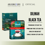 Dilmah Premium Ceylon Tea 100 Tea Bags Teh Ceylon Grey Tea English Breakfast 20 teabag