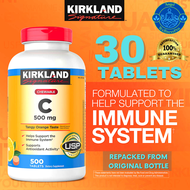 Kirkland Signature Chewable Vitamin C 500mg- 30 Tablets- AUTHENTIC