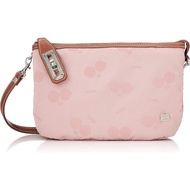 La Bagagerie a-Jolie Collaboration Twist Metal Wallet Pochette Pink