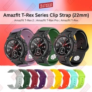 Amazfit Watch T-Rex 2, T-Rex Pro Clip Strap, Color Series 22mm (For TREX2, T REX Pro &amp; TREX) Smartwatch Accessories