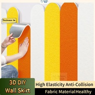 Ready Stock | 10/20Pcs Anti-Collision Soft Foam Wall Sticker | 3D Wall Panel Wall Skirt | Protective