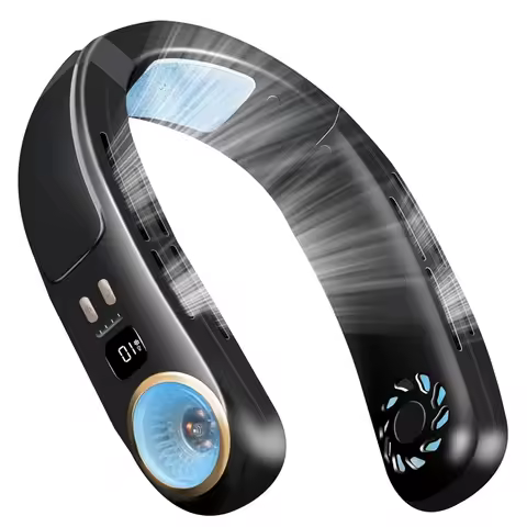 Xiaomi Neck Fan Neck Air Conditioner Portable Neck Fan Rechargeable Bladeless Fans That Blow Cold Ai