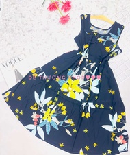 (45-60kg)ĐẦM TOLE LANH SÁT NÁCH MẶC NHÀ 3 TẦNG SIZE L