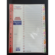 Finepap S1604 " A ~ Z " A4 Colour Index Divider - 1 Set