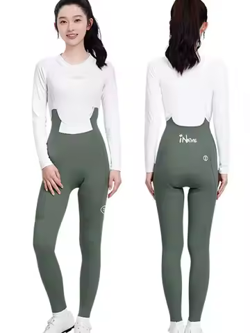 Pants Women's Cycling INBIKE Women's Cycling Bib Trousers Spring and Autumn Outdoor Cycling Pants Br