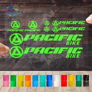 Cutting Stiker Pacific Variasi Sepeda Sticker Frame Aksesoris Body Mtb Lipat