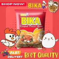 10 packs x 60gm/70gm - Bika Corn Snacks & Chips and Crackers [Vegetable/Chicken - Red/Chicken - Gree