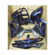 KAWASAKI RR150 HLD BODY COVERSET CUSTOM STICKER TANAM - KENJI MOONLIGHT BLUE