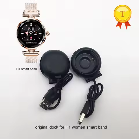 new arrival Women girl smartwatch H1 Smart Watch H2 Smart Band original charger charging dock charge