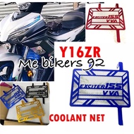 COOLANT COVER Y16 RADIATOR COVER YAMAHA Y16 Y16ZR COOLANT NET / TANGKI COVER YAMAHA Y16ZR 2021 BLUE 