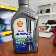 Original Minyak Enjin Shell Untuk Moto Scooter (Skuter)