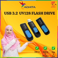 ADATA UFD USB 3.2 UV128 - 64GB/128GB - BLUE - FLASH DRIVE/PENDRIVE
