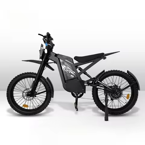 OUXI GT2000 30ah Dual Motor 2000W Electric Dirt Bike Full Suspension Electric Bicycle Bicicleta Elec