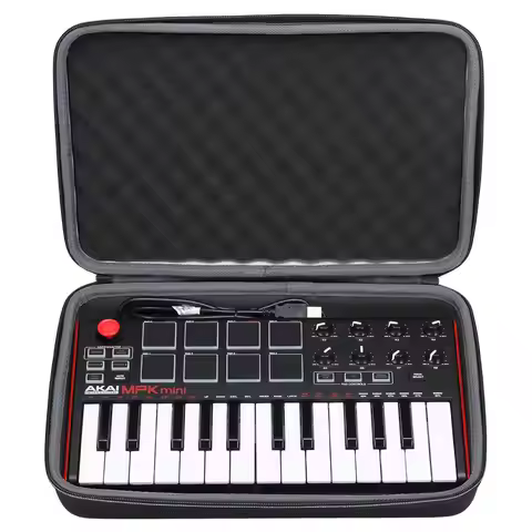XANAD EVA Hard Case for Akai Professional MPK Mini MKII/MK3/MPK Mini Play Carrying Storage Bag