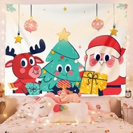 Dalam Kain Krismas Bilik Tidur Hiasan Bilik Tidur Hiasan Asrama Hiasan Dinding Katil Hiasan Krismas