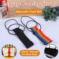 【Secure Fit & Durable】GK Adjustable Luggage Straps Travel Suitcase Organizer Packing Bands Baggage S