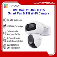EZVIZ H90 Dual 2K 4MP H.265 Smart Pan & Tilt Wi-Fi Camera