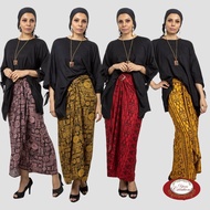 Yans Creation Set Anita Tie-able Sleeve Blouse & Ethnic Motive Pario Skirt