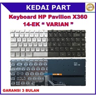 Keyboard hp Pavilion X360 14-ek 14-ek1070tu 14-ek2051tu 14-ek2333tu 14-em0014au 14-em0015au Silver B