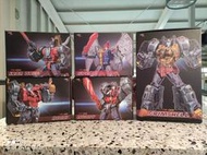 變形金剛 恐龍合體 修羅王 ToyWorld 系列 TW-D01 劍龍、D02 雷龍、D03 鋼鎖、D04 鐵渣、D05