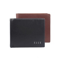 [ELLE HOMME] 3 Card Upper Flip Pane ELLE Wallet/Men's Wallet/Short Wallet (Black, Brown) _ Backpack