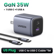 【Nexode】UGREEN GaN 35W Fast Charger Foldable Adapter อะแดปเตอร์ for iPad Pro Samsung S26 S25 S24 Ult