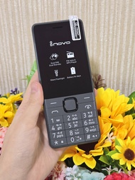 INOVO I-12 Noka โทรศัพท์มือถือปุ่มกดราคาถูก ใส่ได้ สองซิม ประกันศูนย์ 1 ปี แถมสายชาร์จ/คู่มือ