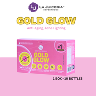 La Juiceria Superfoods Gold Glow Immunity Pack (The Defender) - Ginger Honey Shots | Fight Acne | An