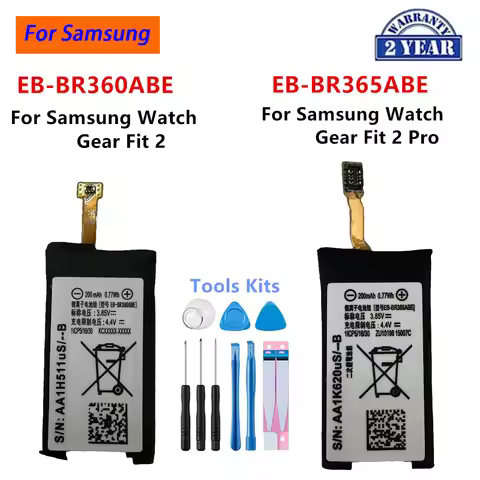 Brand NewEB-BR360ABE EB-BR365ABE Battery For Samsung Galaxy Watch Gear Fit 2 Pro Watch Gear Fit 2 Ba
