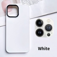 Lens Screen Protector + Straight Edge Phone Case for IPhone 11 Second Change 13 Pro 14 Pro Update Ba