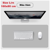 Size Large 160x80cm | Large Size Multi-Colored Leather Table Mat and Soft PU Leather Computer Laptop