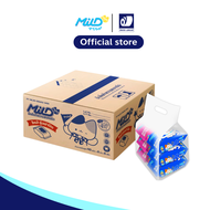 (ยกลัง 6 แพ็ค) มายด์เหมียว กระดาษทิชชูเปียกมีฝาปิด 40 แผ่น แพ็คละ 6 ห่อ Mild Meaw Wet Tissue 40s