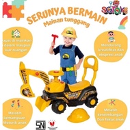 (FREE SHIPPING) BEKO MPS 770 TOYS SGP TOYS EXCAVATOR PUSH CAR TOY