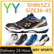 2023 New Yonex Power Cushion 65Z3 65X3EX white tiger Badminton Shoes for unisex Breathable Damping Hard-Wearing Anti-Slippery yonex Badminton Shoes (Kento Momota Edition)