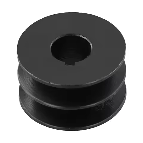 Double V Belt Pulley for gx160 Groove Parts Replacement 170F Spare Parts 7HP Engine Accessories Blac