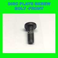 DISC PLATE SKREW Y110SS FRONT DISC PLATE BOLT SKREW PIRING DIC BOLT PIRING DISC DEPAN BOSSKU 12637